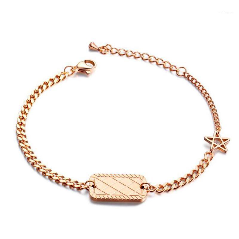 Stainless Steel Rose Gold Minimalist Star Rectangle Bracelet Bangle Women Simple Bracelets Jewelry Gift For Him1
Stainless Steel Rose Gold Minimalist Star Rectangle Bracelet Bangle Women Simple Bracelets Jewelry Gift For Him1