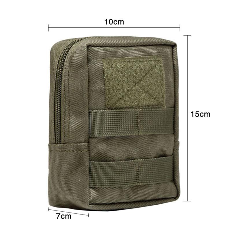 Outdoor Bags Men Tactical Molle Pouch Belt Waist Pack Bag Small Pocket Military Running Travel Camping Hunting