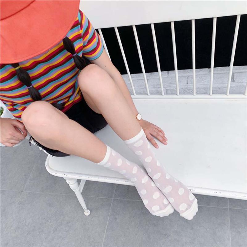 Japanese Silk Socks Women Short Stockings Summer Thin Dot Socks Girls Tide Glass Silk1, Black
Japanese Silk Socks Women Short Stockings Summer Thin Dot Socks Girls Tide Glass Silk1, Black