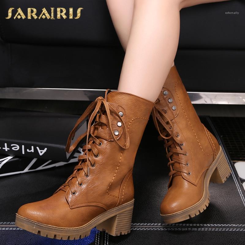 Sarairis New Design 2021 British Style Cross Tied Comfy Office Shoes Ladies Boot Shoelace Rivet Platform Thick Heels Boot Woman1, Beige
Sarairis New Design 2021 British Style Cross Tied Comfy Office Shoes Ladies Boot Shoelace Rivet Platform Thick Heels Boot Woman1, Beige