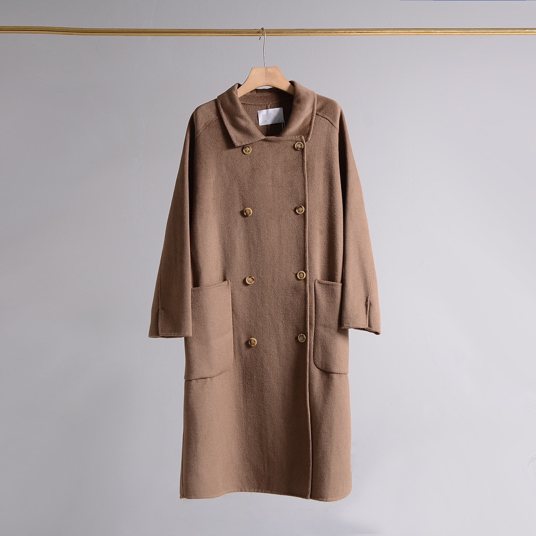 Spring Autumn womens Italy coats Double faced cashmere women wool Trench designer maxmaras Long jacket Loose woolen coat fashion casual Flee, Tan;black
Spring Autumn womens Italy coats Double faced cashmere women wool Trench designer maxmaras Long jacket Loose woolen coat fashion casual Flee, Tan;black