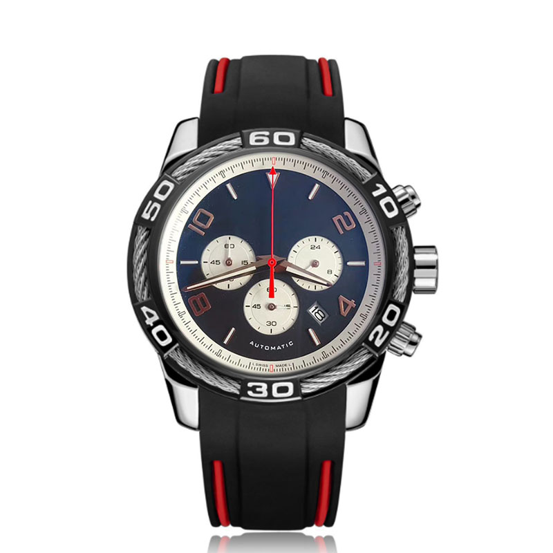 New Luxury Mens Watch Leather Strap Automatic Date Quartz Movement Chronograph Wristwatches Montre de luxe fashion sports men watch, Bronze
New Luxury Mens Watch Leather Strap Automatic Date Quartz Movement Chronograph Wristwatches Montre de luxe fashion sports men watch, Bronze