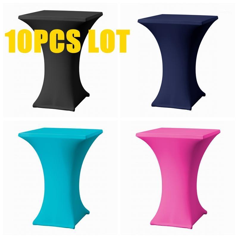 10pcs Top Square Stretch Tablecloth Cocktail Table Cover Spandex Bar Table Cloth Hotel Wedding Party Cover Decor1, White
10pcs Top Square Stretch Tablecloth Cocktail Table Cover Spandex Bar Table Cloth Hotel Wedding Party Cover Decor1, White