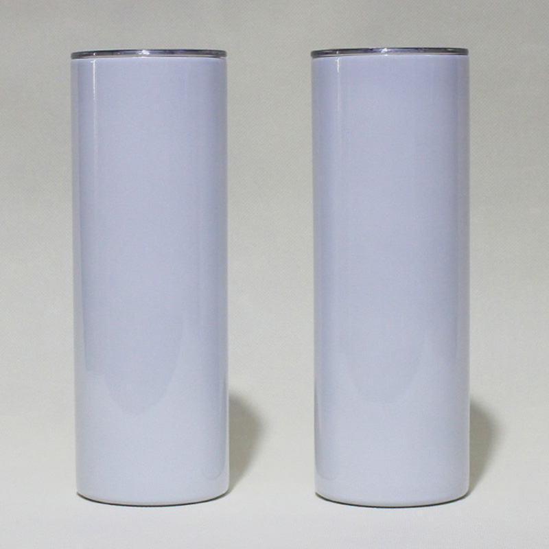20oz Sublimation straight Skinny Tumblers Blank white Slim Stainless steel Cups 20 oz vacuum insulated double walled mugs and Plastic Straw
20oz Sublimation straight Skinny Tumblers Blank white Slim Stainless steel Cups 20 oz vacuum insulated double walled mugs and Plastic Straw