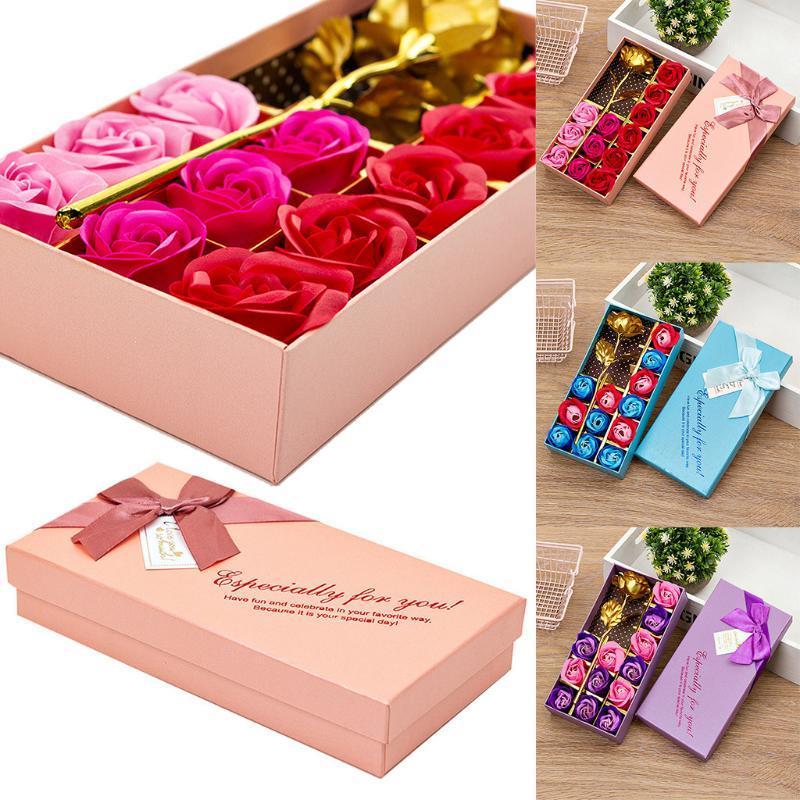 1 Set Romantic Rose Soap Flower Heads Foil Plated Gold Rose Artificial Flowers Box for Valentine's Day Wedding Decoration Gift1, Purple
1 Set Romantic Rose Soap Flower Heads Foil Plated Gold Rose Artificial Flowers Box for Valentine's Day Wedding Decoration Gift1, Purple