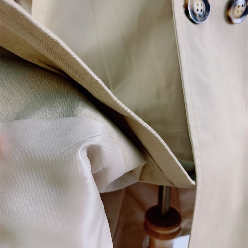 Women Autumn Long Sleeve Double Breasted Long Trench Coat Female Pocket Straight Shirt Windbreaker Manteau Femme Hiver Overcoat 201102