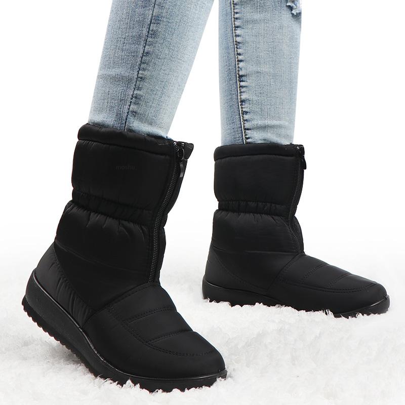 Snow Winter Boots Women Waterproof Ankle Boots Warm Fur Insole Platform Shoes Ladies Botines Black Thicken Botas Mujer 2020
Snow Winter Boots Women Waterproof Ankle Boots Warm Fur Insole Platform Shoes Ladies Botines Black Thicken Botas Mujer 2020