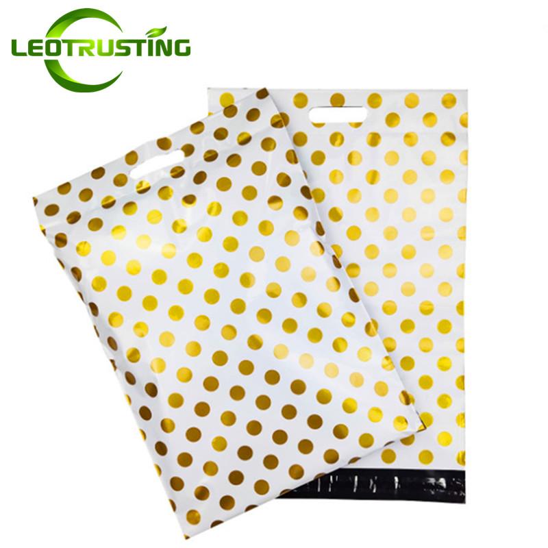 Gold Dots Poly Mailer Adhesive Envelopes Bag Golden Courier Anime Dress Clothes Christmas Gifts Boxes Portable Packaging Pouches 
Gold Dots Poly Mailer Adhesive Envelopes Bag Golden Courier Anime Dress Clothes Christmas Gifts Boxes Portable Packaging Pouches