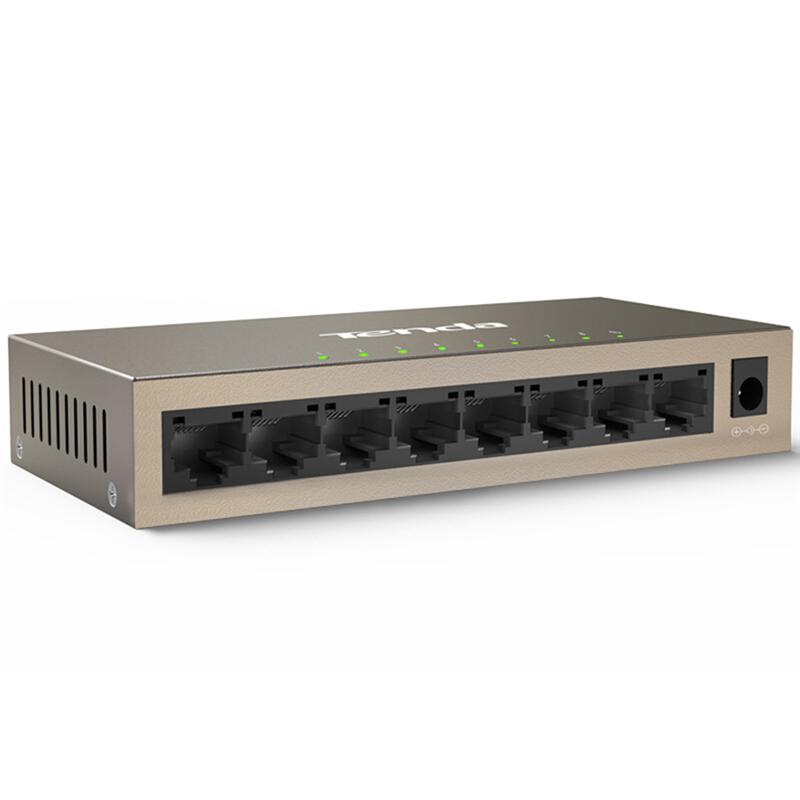 Tenda TEG1008M 8-Port Mini Gigabit Switch 10/100/1000M RJ45 Ethernet HUB DC 9-12V Metal Network Switch
Tenda TEG1008M 8-Port Mini Gigabit Switch 10/100/1000M RJ45 Ethernet HUB DC 9-12V Metal Network Switch