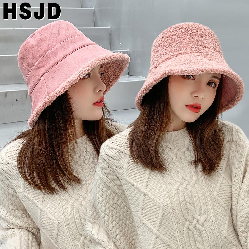 Wide Brim Hats Women Double-Sided Faux Fur Winter Bucket Hat Thickened Soft Warm Fisherman's Panama Cap Female Caps, Yellow
Wide Brim Hats Women Double-Sided Faux Fur Winter Bucket Hat Thickened Soft Warm Fisherman's Panama Cap Female Caps, Yellow