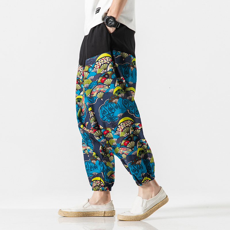 2021 New Chinese Style Print Thin Streetwear Hip Hop Corridors Harem Trouser Men's Fashionable Pants KGNY, Qt713 2
2021 New Chinese Style Print Thin Streetwear Hip Hop Corridors Harem Trouser Men's Fashionable Pants KGNY, Qt713 2