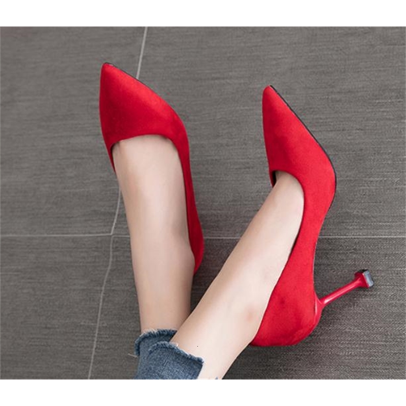 2021 Women's in Spring and Autumn New Style Fine Pointed End Suede Shoes Heel 5cm,8cm @2074 0QOY, Red
2021 Women's in Spring and Autumn New Style Fine Pointed End Suede Shoes Heel 5cm,8cm @2074 0QOY, Red