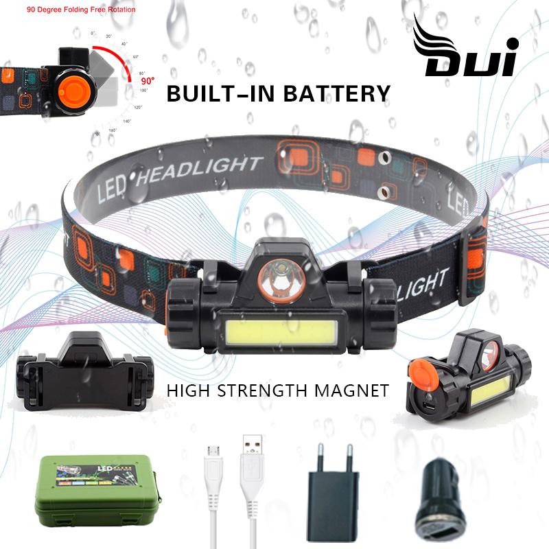 DUI USB Rechargeable Zoom fishing Headlamp Waterproof cap Light Adjustable 18650 Battery 3W XPE COB LED Headlight frontal torch
DUI USB Rechargeable Zoom fishing Headlamp Waterproof cap Light Adjustable 18650 Battery 3W XPE COB LED Headlight frontal torch
