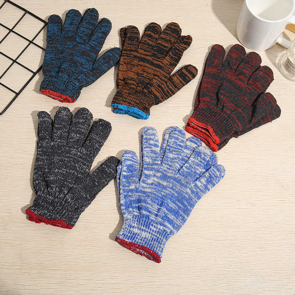 Construction site hardware, auto repair, yarn, cotton protective thickened work gloves, men's and women's Gloves
Construction site hardware, auto repair, yarn, cotton protective thickened work gloves, men's and women's Gloves