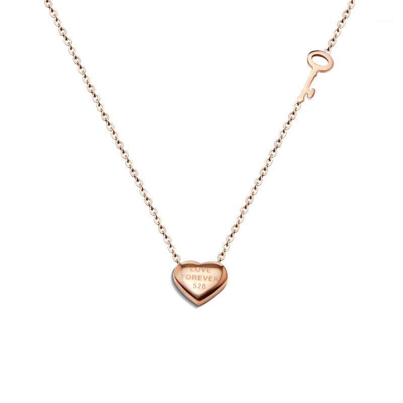 316L Stainless steel Clavicle Necklaces For Women Wholesale Jewelry Fashion Love Key Heart Chain Necklace 2020 Hot Sale1
316L Stainless steel Clavicle Necklaces For Women Wholesale Jewelry Fashion Love Key Heart Chain Necklace 2020 Hot Sale1