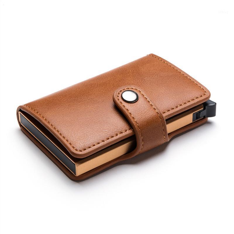 Buckle Pu Leather Men Automatic Multifunctional Wallet Antimagnetic Anti-Theft1, Brown
Buckle Pu Leather Men Automatic Multifunctional Wallet Antimagnetic Anti-Theft1, Brown
