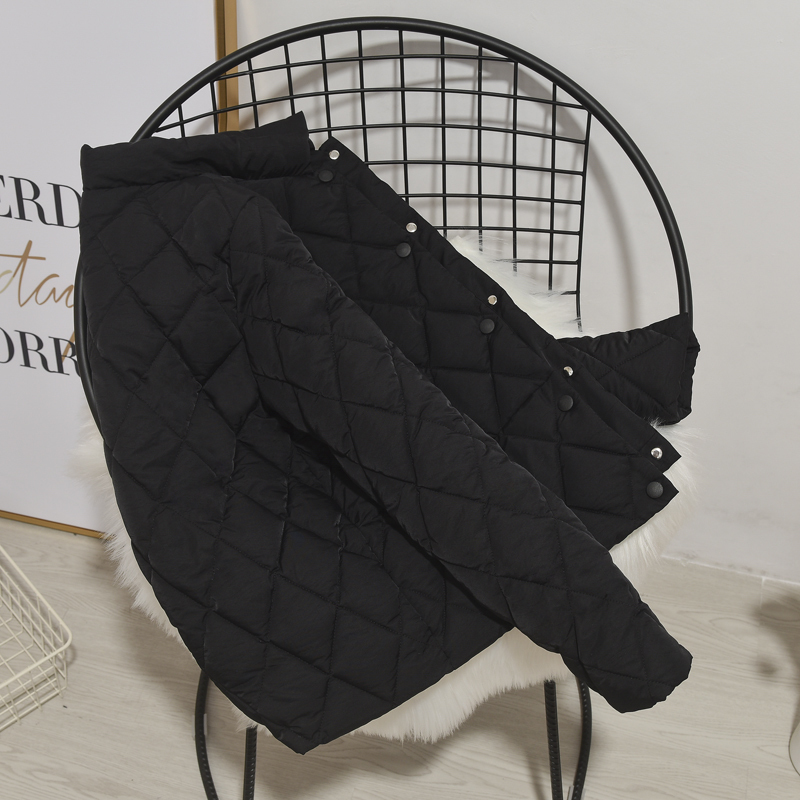 Women's Down Parkas Women Jacket Thin Coat Autumn Winter Wear Short Lady Clothing Student Casual Outerwear Female 220830