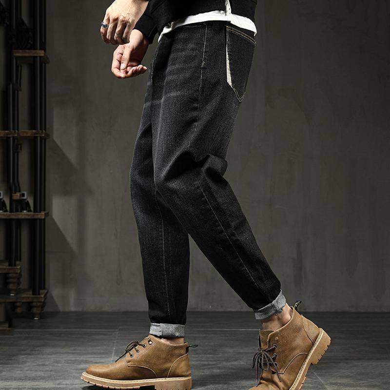 Autumn new men jeans denim loose large size Harlan trousers loose cotton stretch small feet jeans male, Blue
Autumn new men jeans denim loose large size Harlan trousers loose cotton stretch small feet jeans male, Blue