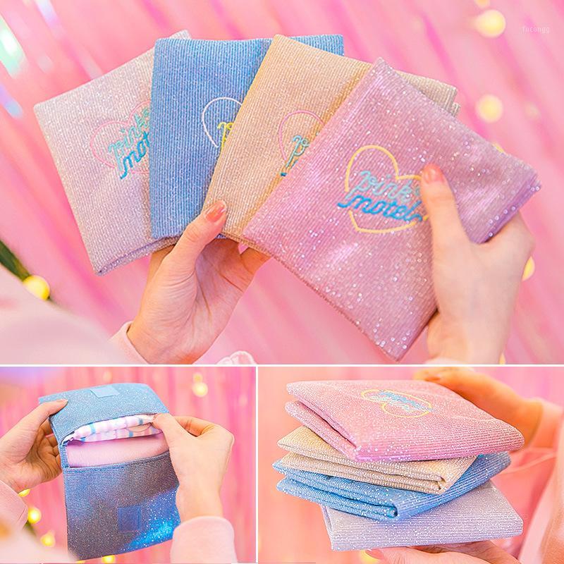 Folding sanitary cotton bag Harajuku style soft girl square love aunt towel sanitary napkin storage bag1, Black
Folding sanitary cotton bag Harajuku style soft girl square love aunt towel sanitary napkin storage bag1, Black
