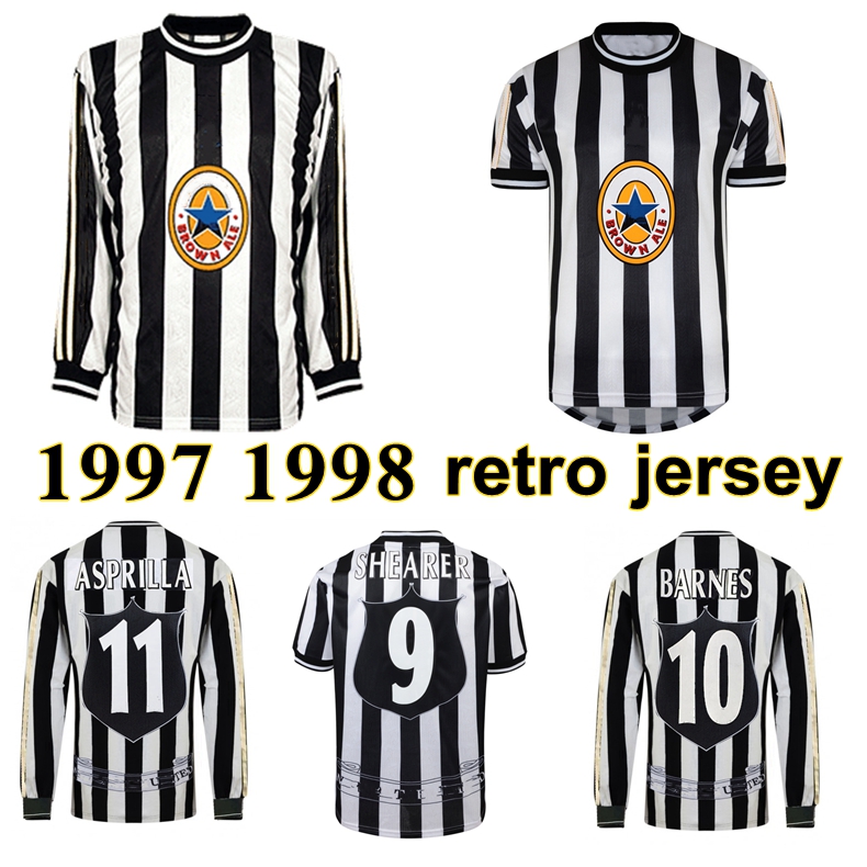 1997 1998 Shearer Pearce Batty retro soccer jersey 97 98 ASPRILLA John Barnes Ian Rush ALBERT vintage classic football shirt, Home longsleeve
1997 1998 Shearer Pearce Batty retro soccer jersey 97 98 ASPRILLA John Barnes Ian Rush ALBERT vintage classic football shirt, Home longsleeve
