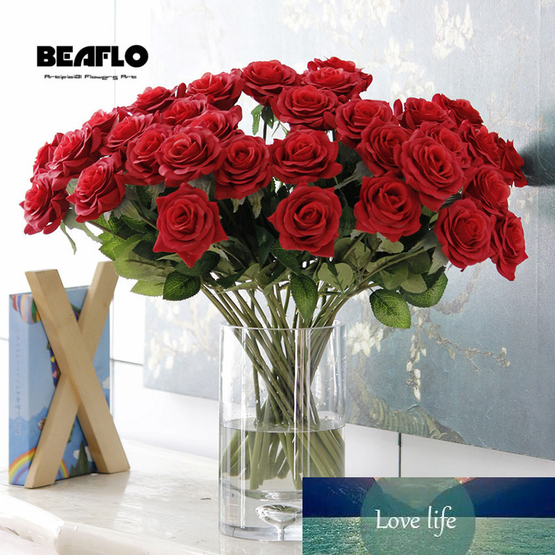 1PC Romantic Artificial Rose Flower DIY Silk Flowers Fresh Flores for Wedding Party Home Holiday Decoration, Blue
1PC Romantic Artificial Rose Flower DIY Silk Flowers Fresh Flores for Wedding Party Home Holiday Decoration, Blue