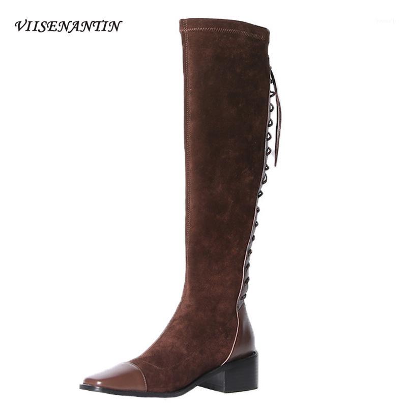 New Autumn Winter Korean Version Back Strap Square Toe Knee-length Flock Stretch Boots Thick Heel Mid-heel High Boots Women1, Black
New Autumn Winter Korean Version Back Strap Square Toe Knee-length Flock Stretch Boots Thick Heel Mid-heel High Boots Women1, Black