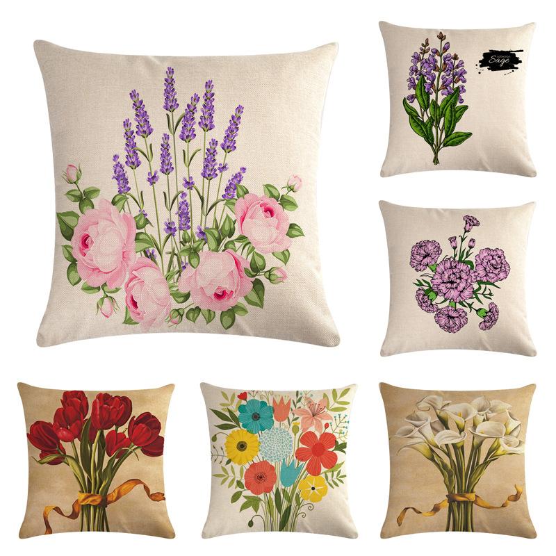 Flower Design Throw Pillow Case 45x45cm Bed Sofa Living Room Decor Cushion Cover for Christmas Gifts
Flower Design Throw Pillow Case 45x45cm Bed Sofa Living Room Decor Cushion Cover for Christmas Gifts