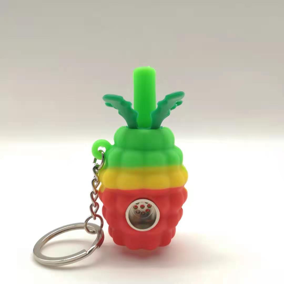 Small pineapple Silicone pipes for Smoking Hand Pipe Tobacco dabber tool Oil Rigs Glass Bongs
Small pineapple Silicone pipes for Smoking Hand Pipe Tobacco dabber tool Oil Rigs Glass Bongs