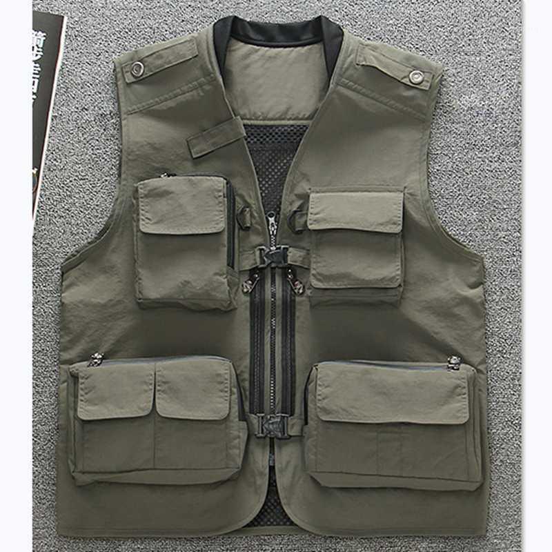 Autumn Men's Women's Quick-drying Mesh Vest Outdoors Camping Hiking Hunting Climb Photography Director Multi-pocket Fishing Vest1, Black
Autumn Men's Women's Quick-drying Mesh Vest Outdoors Camping Hiking Hunting Climb Photography Director Multi-pocket Fishing Vest1, Black