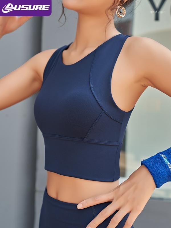 Lusure sports underwear women's shockproof running yoga beauty vest-style gathered anti-sag fitness clothes bra bra1, Blue
Lusure sports underwear women's shockproof running yoga beauty vest-style gathered anti-sag fitness clothes bra bra1, Blue