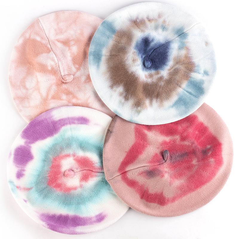 Women Autumn Winter Tie Dye Fashion Berets Classic Knitted Hat For Girl Warm Soft Painter Hat Female Vintage Beret Caps, Black
Women Autumn Winter Tie Dye Fashion Berets Classic Knitted Hat For Girl Warm Soft Painter Hat Female Vintage Beret Caps, Black