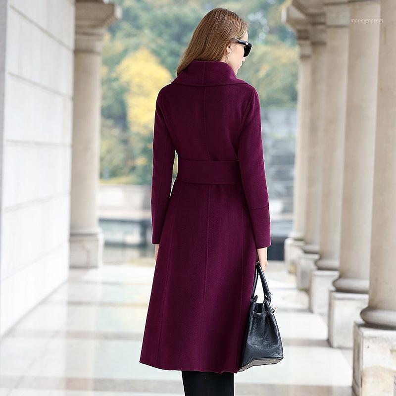Double Side Wool Coat Female Autumn Winter Jacket Long Woolen Coats and Jackets Women Korean Outwear MY37391, Purple
Double Side Wool Coat Female Autumn Winter Jacket Long Woolen Coats and Jackets Women Korean Outwear MY37391, Purple