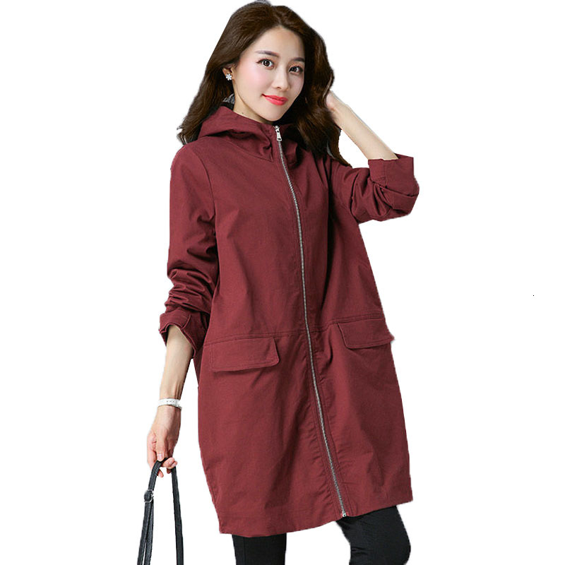 New Female Sping Autumn Mid-length Korean Coat Loose Jacket Ladies Casual Fashion Big Size Lining Tops R819 R0ne, Fuchsia
New Female Sping Autumn Mid-length Korean Coat Loose Jacket Ladies Casual Fashion Big Size Lining Tops R819 R0ne, Fuchsia