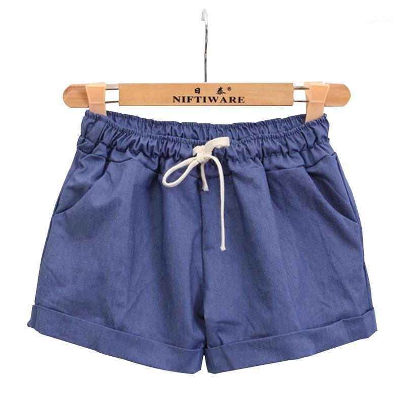 Women' Summer Cotton Shorts Female Plus Size Casual Elastic High Waist Solid Color Short Pants For Ladies feminino D301, White
Women' Summer Cotton Shorts Female Plus Size Casual Elastic High Waist Solid Color Short Pants For Ladies feminino D301, White