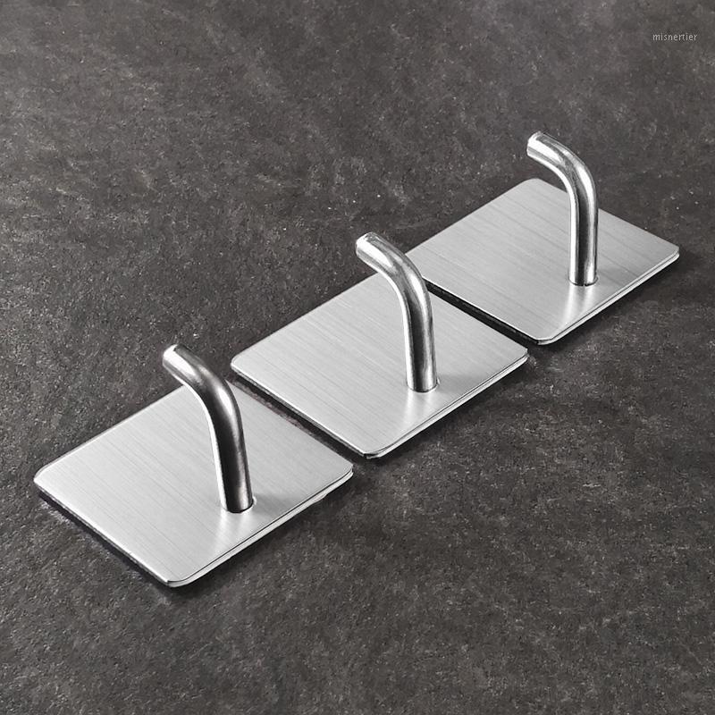 PTOC 2pcs Adhesive 304 stainless steel wall hook door hook wall key hanger rails for the kitchen crochet1
PTOC 2pcs Adhesive 304 stainless steel wall hook door hook wall key hanger rails for the kitchen crochet1