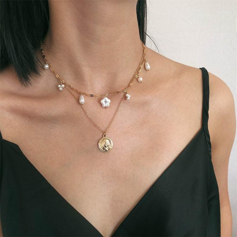 Irregular Geometric Pearl Retro Emboss Choker Multi-layer Necklace Imitation Pearl Multi Layer Necklace Jewelry Torque naszyjnik1
Irregular Geometric Pearl Retro Emboss Choker Multi-layer Necklace Imitation Pearl Multi Layer Necklace Jewelry Torque naszyjnik1