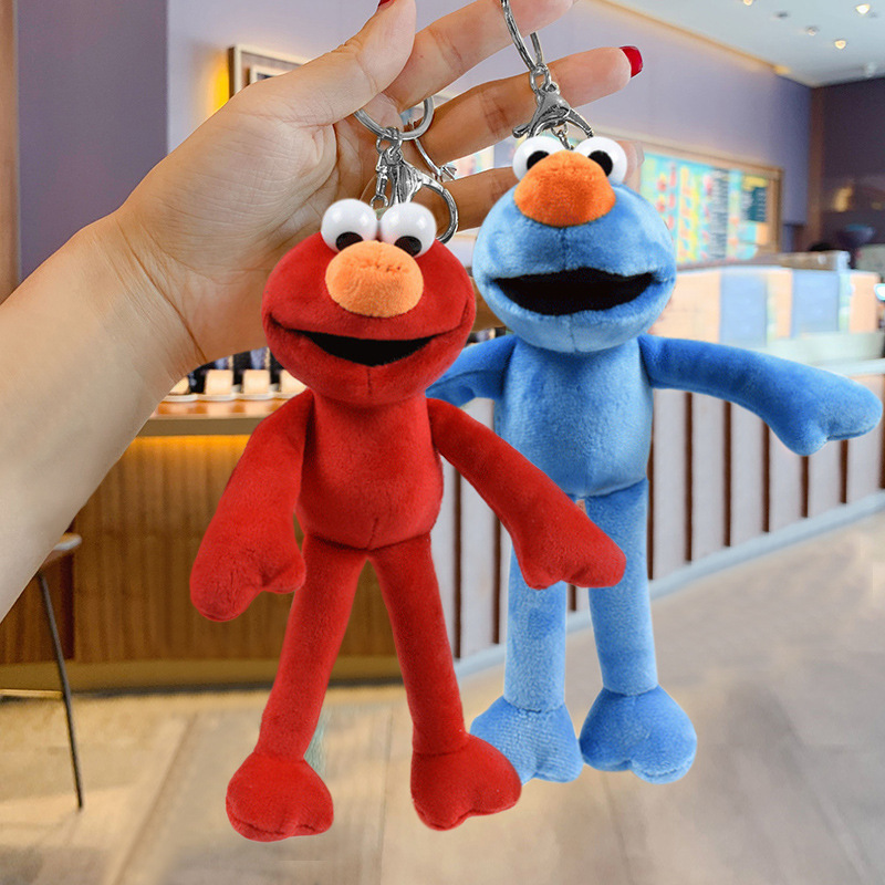 2020 Sesame Street Plush Key Chain Elmo Cookie Monster Figure Mini Pendant Soft Stuffed Toys for Children Gift Peluche Keychains, Silver
2020 Sesame Street Plush Key Chain Elmo Cookie Monster Figure Mini Pendant Soft Stuffed Toys for Children Gift Peluche Keychains, Silver