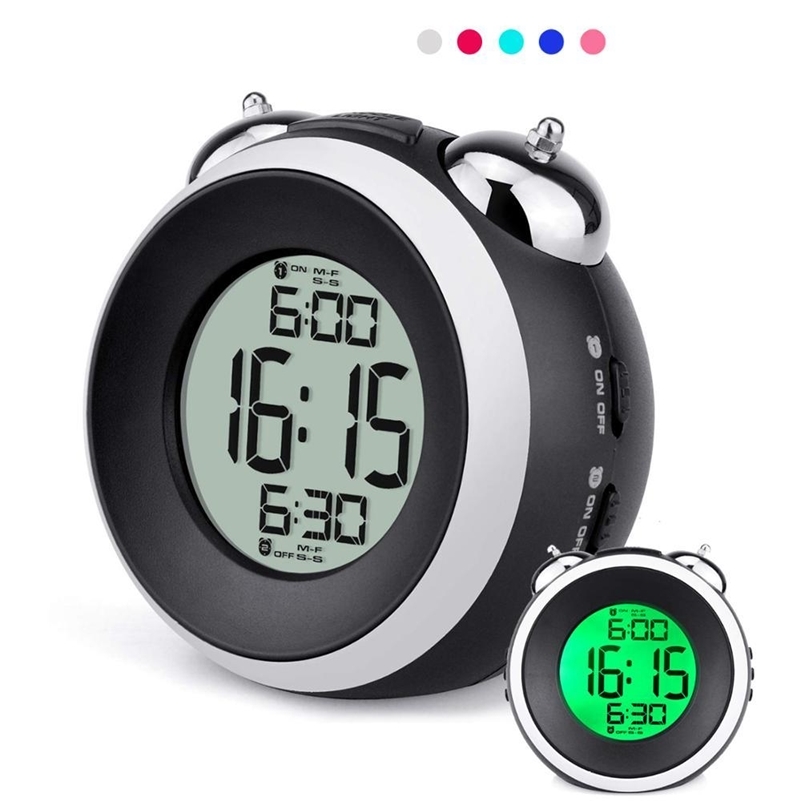 Loud For Heavy Sleepers-Dual, Snooze,Backlight Silent With Light, Digital Alarm Clock 201222
Loud For Heavy Sleepers-Dual, Snooze,Backlight Silent With Light, Digital Alarm Clock 201222