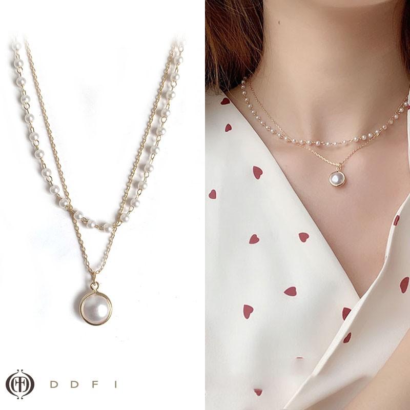 New Fashion Double Pearl Necklace Clavicle Chain Simple Daily Wild Minimalist Female Jewelry Necklace
New Fashion Double Pearl Necklace Clavicle Chain Simple Daily Wild Minimalist Female Jewelry Necklace