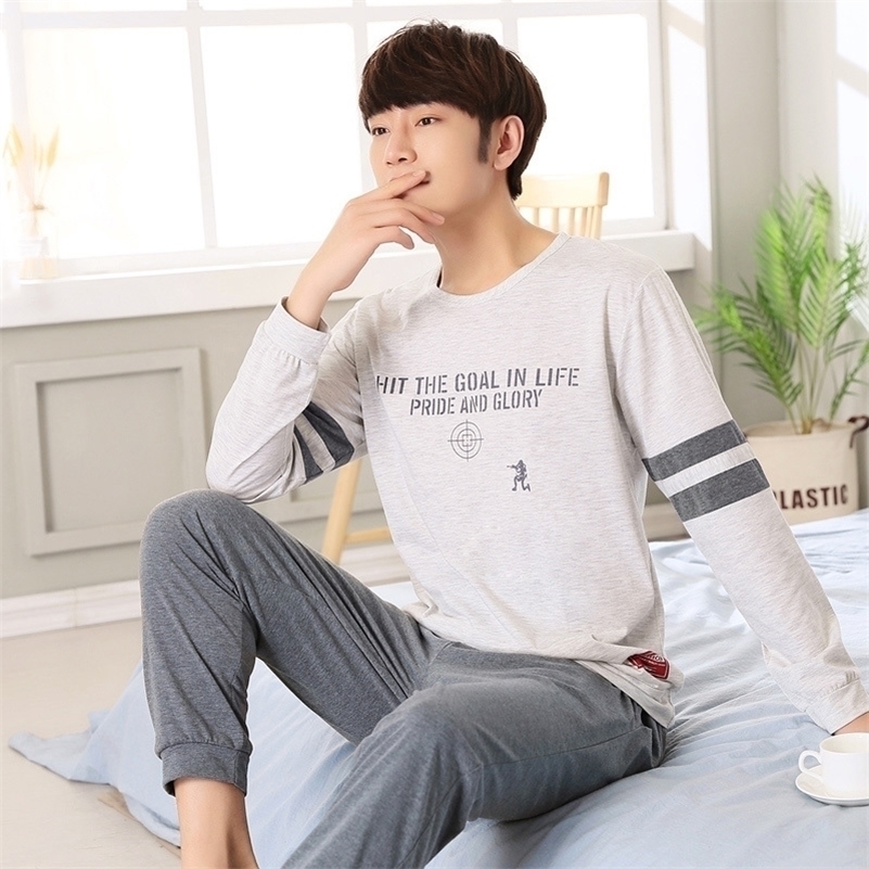 Autumn Cotton Long Sleeve Pajama Sets for Men Sleepwear High Quality Male Underwear Loungewear Pyjama Homewear Home Clothes 201111, 8889
Autumn Cotton Long Sleeve Pajama Sets for Men Sleepwear High Quality Male Underwear Loungewear Pyjama Homewear Home Clothes 201111, 8889
