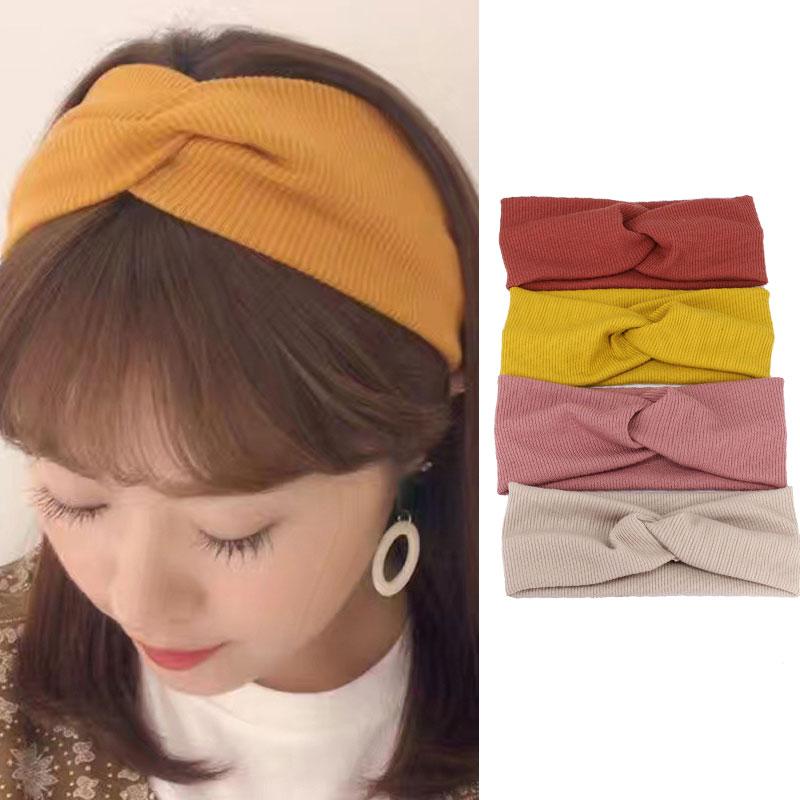 Korean VINTAGE Headband Woman Knitting Cross Knot Elastic Wide Turbans For Women Hair Accessories For Women 2020
Korean VINTAGE Headband Woman Knitting Cross Knot Elastic Wide Turbans For Women Hair Accessories For Women 2020