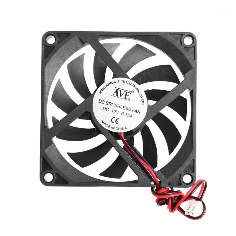 12V Cooler Fan for PC 2-Pin 80x80x10mm Computer CPU System Heatsink Brushless Cooling Fan 80101
12V Cooler Fan for PC 2-Pin 80x80x10mm Computer CPU System Heatsink Brushless Cooling Fan 80101