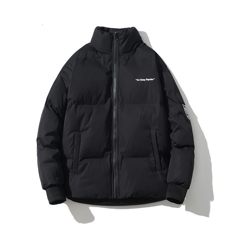 ExtFination Winter New Men's Graphic Printed Parka Woman Thicken Korean Streetwear Warm Jackets Man Fashion Clothing 201027