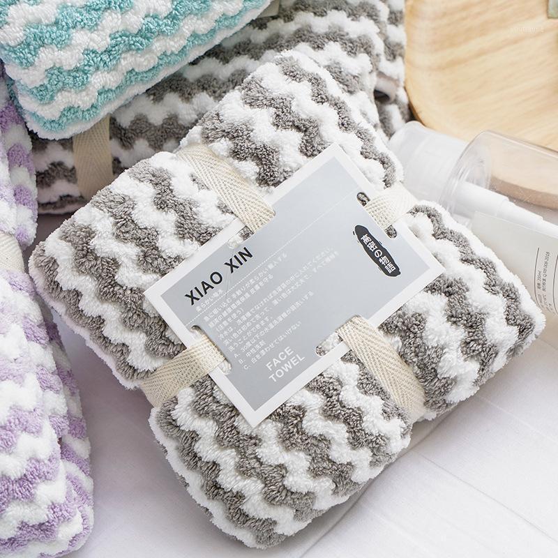 Sweet Striped Bath Towel Superfine Fiber Towels Soft for Autumn Hotel Home Bathroom Coral Fleece Hair Towel Hot1, Purple
Sweet Striped Bath Towel Superfine Fiber Towels Soft for Autumn Hotel Home Bathroom Coral Fleece Hair Towel Hot1, Purple