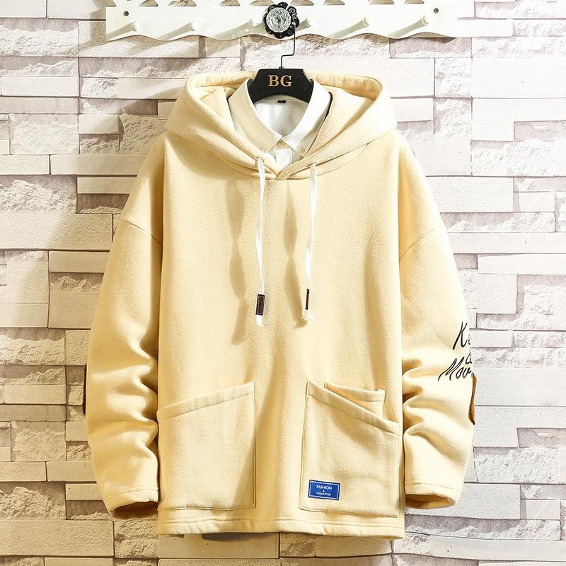 2020 Autumn & Winter New Arrival Japanese Plus Size Multi-pocket Print Hooded Pullover Sweatshirt Loose Sweatshirt Free Shipping, Beige
2020 Autumn & Winter New Arrival Japanese Plus Size Multi-pocket Print Hooded Pullover Sweatshirt Loose Sweatshirt Free Shipping, Beige