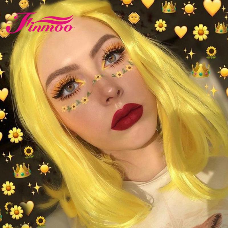 Yellow Colored 180% Straight Bob Lace Front Wig Brazilian Remy Lace Front Human Hair Wigs For Women Pre Plucked With Baby Hair, As pic
Yellow Colored 180% Straight Bob Lace Front Wig Brazilian Remy Lace Front Human Hair Wigs For Women Pre Plucked With Baby Hair, As pic