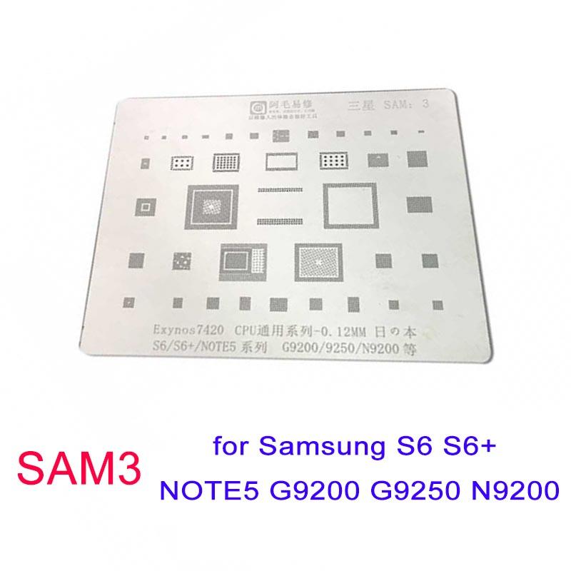BGA Reballing Stencils for Samsung S8 S8+ NOTE 8 S7 G9300 G9350 G9308 S6 S6+ for CPU BGA Rework Station Soldering Repair
BGA Reballing Stencils for Samsung S8 S8+ NOTE 8 S7 G9300 G9350 G9308 S6 S6+ for CPU BGA Rework Station Soldering Repair