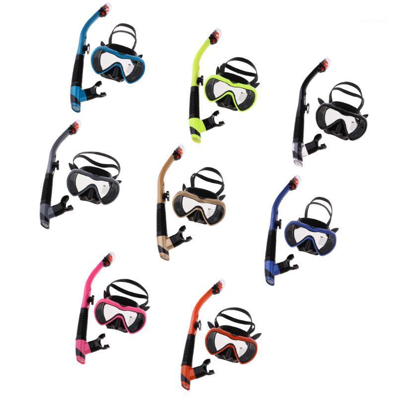 Adults Diving Mask Scuba Snorkel Set Dry Swimming Gears Silicone & Tempered Glass Diving Goggles1
Adults Diving Mask Scuba Snorkel Set Dry Swimming Gears Silicone & Tempered Glass Diving Goggles1