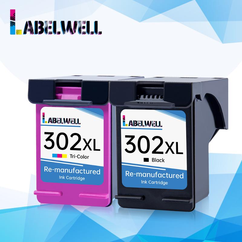 Labelwell 302XL Ink cartridge Compatible for 302 xl 302 Deskjet 2130 2135 1110 3630 3632 Officejet 3830 3834 4650 Printer
Labelwell 302XL Ink cartridge Compatible for 302 xl 302 Deskjet 2130 2135 1110 3630 3632 Officejet 3830 3834 4650 Printer