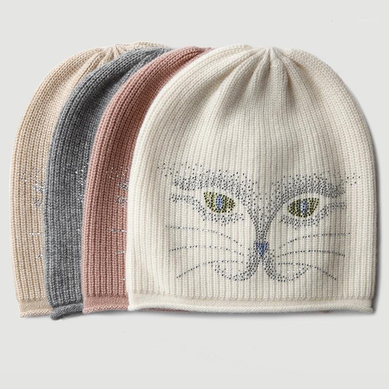 WoolenThickened Warm Autumn Winter White woolen Hat Ladies Solid color Knitted 100% Cashmere Hat1, Color 4
WoolenThickened Warm Autumn Winter White woolen Hat Ladies Solid color Knitted 100% Cashmere Hat1, Color 4
